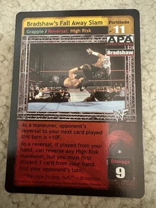 Raw Deal CCG Bradshaw’s Fall Away Slam - Mania Rare PWE Tracking - Picture 1 of 1