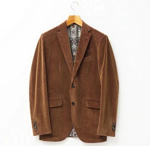 ETRO Jacket Size 46 Tailored Jacket Blazer Corduroy Made in Italy Branded cl... - Picture 1 of 10