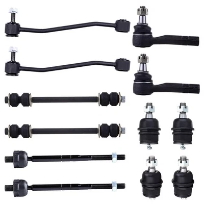 12x Front Ball Joints Steering Sway Bar Tie Rod End For1998-2002 Mazda B3000 - Image 1 of 4