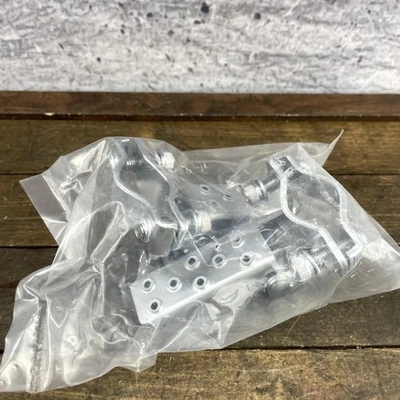 Juego de soporte de horquilla BMX NUEVO EN STOCK clavijas 1 1/8 28,6 Old School BMX Freestyle abrazadera abatible Foto 1 de 4