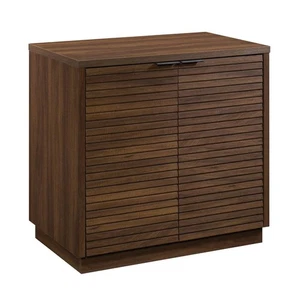 Englewood Utility Stand/library Base Spiced Mahogany - Picture 1 of 12
