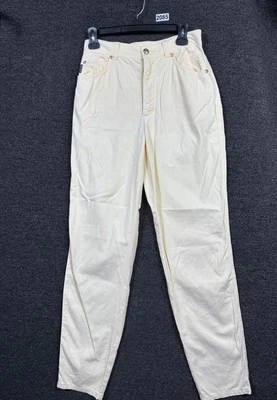 Escada Straight Leg Pants Womens Size 36 US 6 Yellow  Stretch Fabric High Rise  - Image 1 of 4