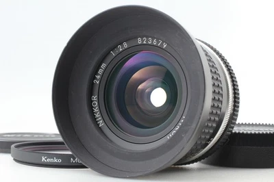 CAPUCHA [Como Nueva] Nikon Nikkor Ai-S AiS 24 mm F2,8 Lente Gran Angular Para SLR JAPÓN Foto 1 de 4