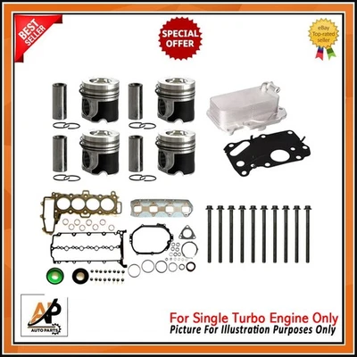 FOR LAND ROVER JAGUAR 204DTD 2.0 D FULL GASKET SET & ENGINE REBUILD PARTS KIT! - Image 1 of 4