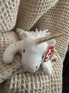Ty Beanie Babies Mystic The Unicorn - 04007 - Picture 1 of 4