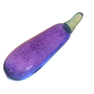 KOSTA BODA Eggplant Fruit Sculpture Sahlin #98914 Vintage Collectible - Picture 1 of 5