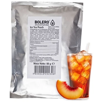 Bolero Beutel Instantgetränk Eistee Pfirsich - 88 g