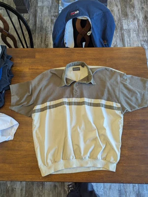 Vintage Members Only Shirt XL Mens  Short Sleeve Elastic Waist Pullover - Image 1 of 2