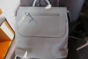 Fiorelli Grey Leather Backpack *Item being sold for Charity* - Picture 1 of 7