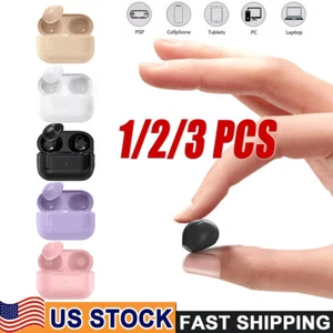 2025 Mini Earbuds Invisible Sleep Headphone Bluetooth 5.2 Earphones Wireless - Picture 1 of 18