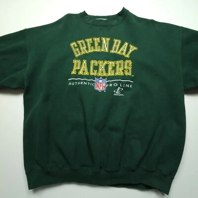 Sudadera deportiva de colección con logotipo para hombre XL Green Bay Packers NFL Pro Line bordado Foto 1 de 4