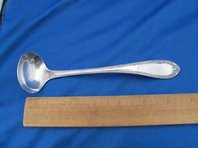 CUCHARÓN SALSA MONEDA BUEN PATRÓN CUENTAS-Platt & Bro / MW GALT-sin mono-pequeño tazón Foto 1 de 4