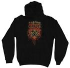 Suicide Silence Pull Over  Hoodie Sweatshirt -  Circle Splatter Logo Image