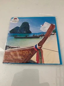 Imagen temática playa Tailandia mensaje propio en blanco de Marks & Spencer - Imagen 1 de 4