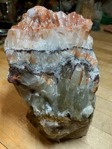 Multicolored Calcite Crystal Mineral Gemstone Medium Natural Rock Specimen 555 - Picture 1 of 12