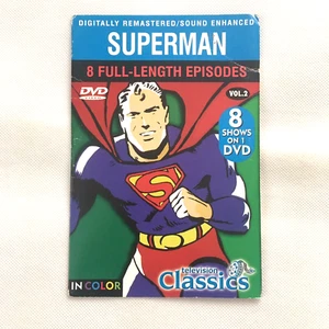 Superman Remastered Classics Animation  Cartoon DVD Movie Vol.2 - Picture 1 of 6