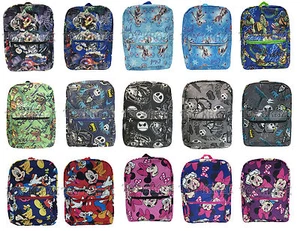 CANVAS BACKPACK! DISNEY MARVEL SCHOOL BAG MINI LAPTOP TABLET SLEEVE 16" NWT - Picture 1 of 45