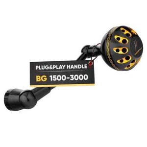 Gomexus Aluminum Power Handle For Daiwa BG 1500-3000 Spinning Reel Plug&Play - Picture 1 of 6