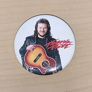 Travis Tritt Vintage 1992 Button/Pin - Picture 1 of 2
