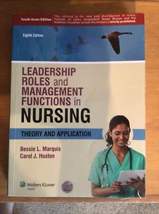Leadership Roles and Management Functions in Nursing: Theory and Application - Picture 1 of 5