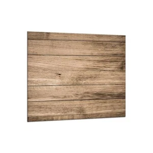 Küchenrückwand Glas 65x60 Spritzschutz Herd Spüle Fliesenschutz Küche Holz Braun - Bild 1 von 2