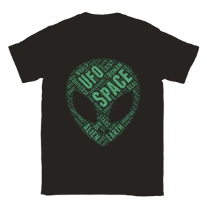 T-shirt UFO Alien Space - Foto 1 di 10