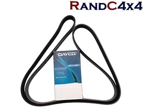 Land Rover Discovery TD5 Alternator Fan Auxiliary Belt No AC ACE DAYCO PQS101490 - Foto 1 di 3