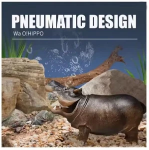 Hipopótamo Jardín Escupiendo Hipopótamo Estatua Peces Estanque Burbujas Escultura - Imagen 1 de 5