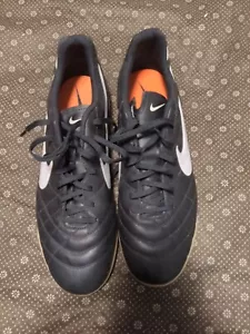 Zapatos de fútbol Nike Tiempo para mujer Nike Tempo negros talla 12,5 - Imagen 1 de 5