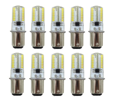 10x BA15D B15 LED Warm White Bulb 110V 64Led For sewing machine/vacuum cleaner N - Image 1 of 4