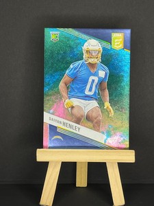 Donruss Elite NFL ROOKIE - ONE OF ONE - DAIYAN HENLEY 1/1 - Chargers #124