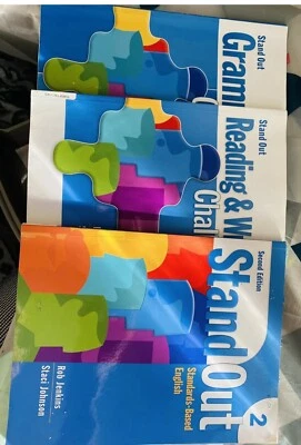 Stand Out 2 – Grammar & Reading Textbook Set (3 Books), ESL Learning - Image 1 of 2