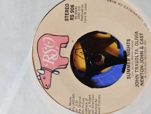 John Travolta & Olivia Newton-John - Summer Nights (Vinyl Single 45rpm 7") - Picture 1 of 1