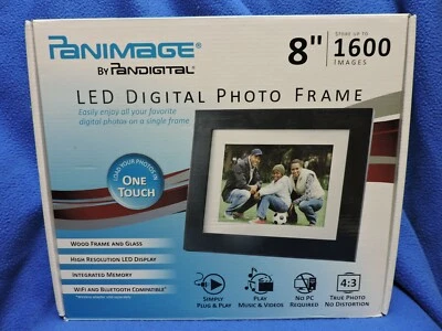 Panimage 8" Led Digital Photo Frame - Image 1 of 4