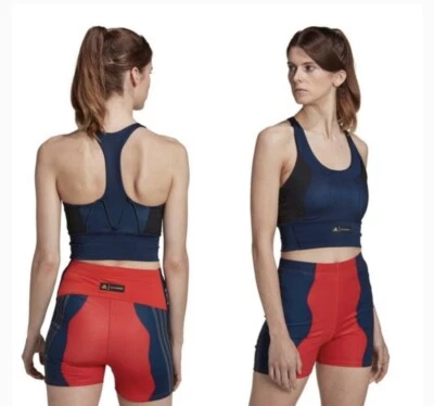 $60 Adidas Originales Para Mujer Marimekko Run Icons Bicicleta Pantalones Cortos Rojo Talla S HH7321 Foto 1 de 3