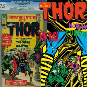 1964 Journey into Mystery #105 CGC 7.5 Cobra and Mr Hyde Appearance - Bild 1 von 3