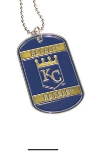 MLB Kansas City Royals 18" Necklace dog tag necklace - Picture 1 of 3