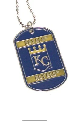 MLB Kansas City Royals 18" Necklace dog tag necklace - Image 1 of 3