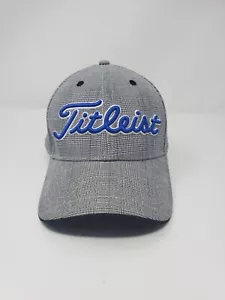 Gray Titleist cross hatch design Embossed Spellout Golf Hat Cap Putt Drive Tee - Picture 1 of 14