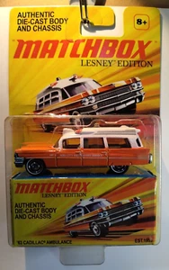 2010 Matchbox Lesney Edition '63 Cadillac Ambulance - Orange - MOMC VHTF! - Picture 1 of 2