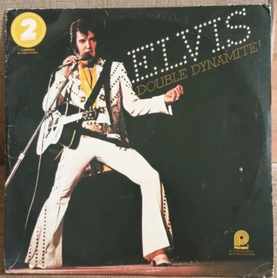 Elvis Presley Double Dynamite 1975 Double Vinyl LP Pickwick Records DL-2-5001 Foto 1 de 4
