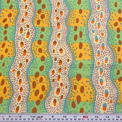 Brandon Mably Rowan Westminster Fibras Victoria Tela Algodón Remanente 14" x 43" Foto 1 de 2