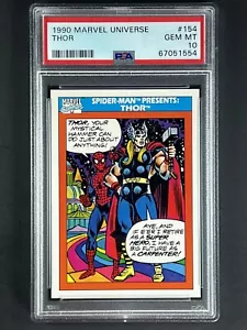 1990 Marvel Universe Thor #154 PSA 10 Gem Mint - Bild 1 von 2