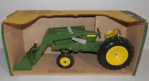 Vintage Ertl 1:16 John Deere Utility Tractor with End Loader #517 NOS - Picture 1 of 5