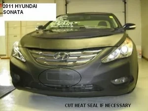 Lebra Front Bumper Hood Mask Bra Cover for 2011 2012 2013 Hyundai Sonata - Picture 1 of 6