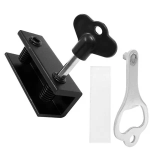 Window Locks - 4 Sets Sliding Window Locks Key, Vertical & Horizontal Sliding - Picture 1 of 5