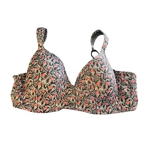 Reggiseno Izod stampa floreale ferretto 42DD cinghie regolabili e chiusura con gancio posteriore - Foto 1 di 7