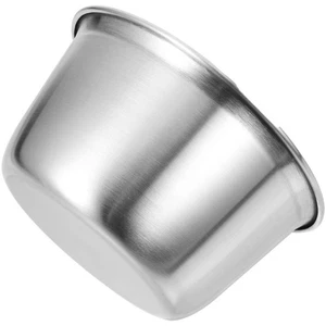 Tazón de cocina de acero inoxidable para triturar sopa tazones de cereales convenientes para servir - Imagen 1 de 12