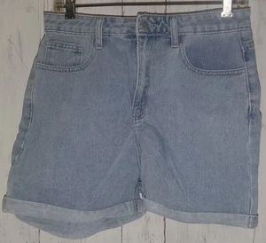 Pantalones Cortos de Jean Shein Azul Denim Lavado Claro Mamá Talla 30 24 Cintura Nuevos sin Etiquetas *23 - Imagen 1 de 7
