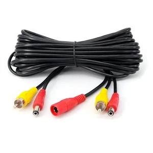 Enhance Your Vehicle Monitoring with this Reliable For RCA Extension Line - Picture 1 of 9